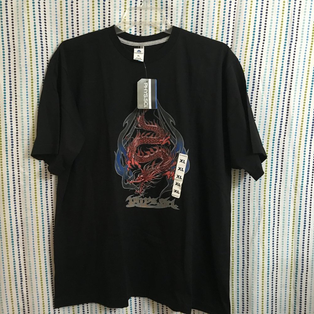 COPY - Phys.Sci men's T-Shirt Size XL Black
